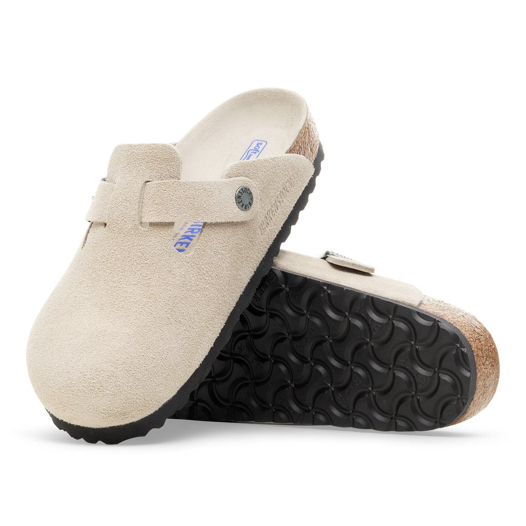 Boston Soft Footbed Suede Leather