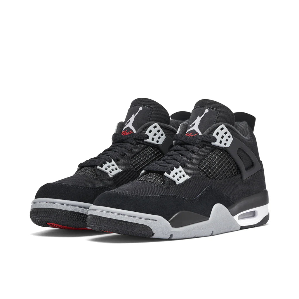 Air Jordan 4 Retro “Black Canvas”