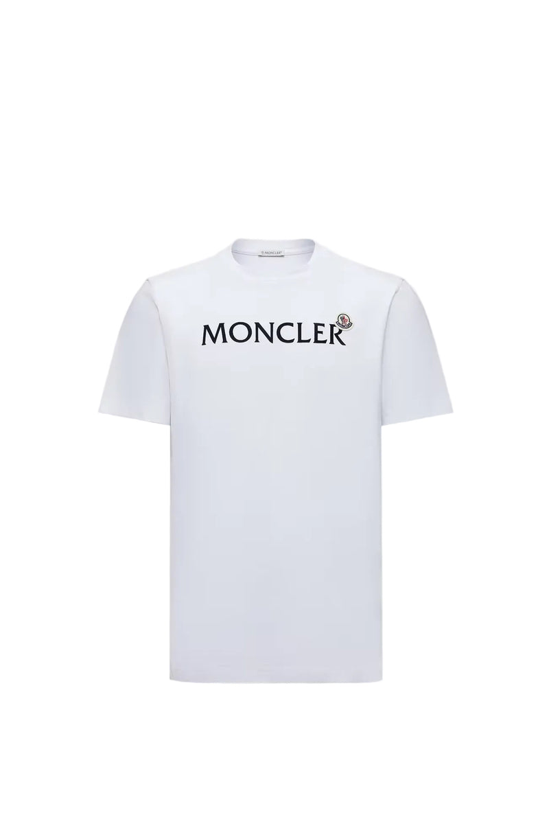 Moncler Cotton Flocked Logo T-Shirt