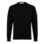 Stone Island Men's Logo Lightweight Cotton Fleece Jumper