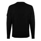 Stone Island Men's Logo Lightweight Cotton Fleece Jumper