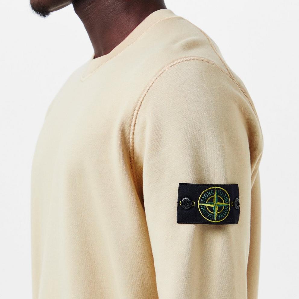 Stone Island Logo Crew Sweatshirt