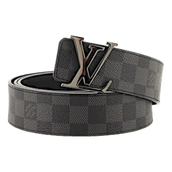 Louis Vuitton LV Initiales Reversible Belt Damier Graphite