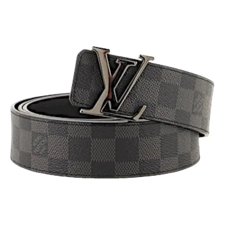 Louis Vuitton LV Initiales Reversible Belt Damier Graphite