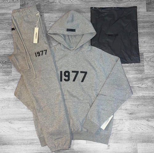 Fear Of God Essentials SS22 Dark Oatmeal 1977 Iron Tracksuit