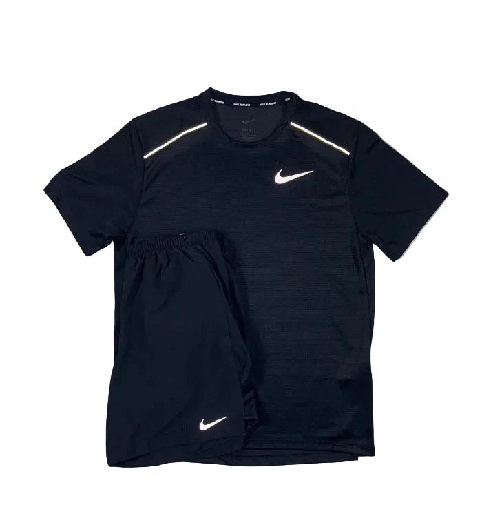 NIKE MILER BLACK SHORTS SET