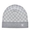 Louis Vuitton Wool Bonnet Petit Damier Graphite Beanie Hat