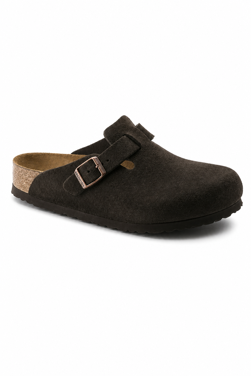 Boston Soft Footbed Suede Leather
