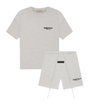 Fear of God Essentials SS22 Stretch Limo Shorts Set - Light Oatmeal Edition
