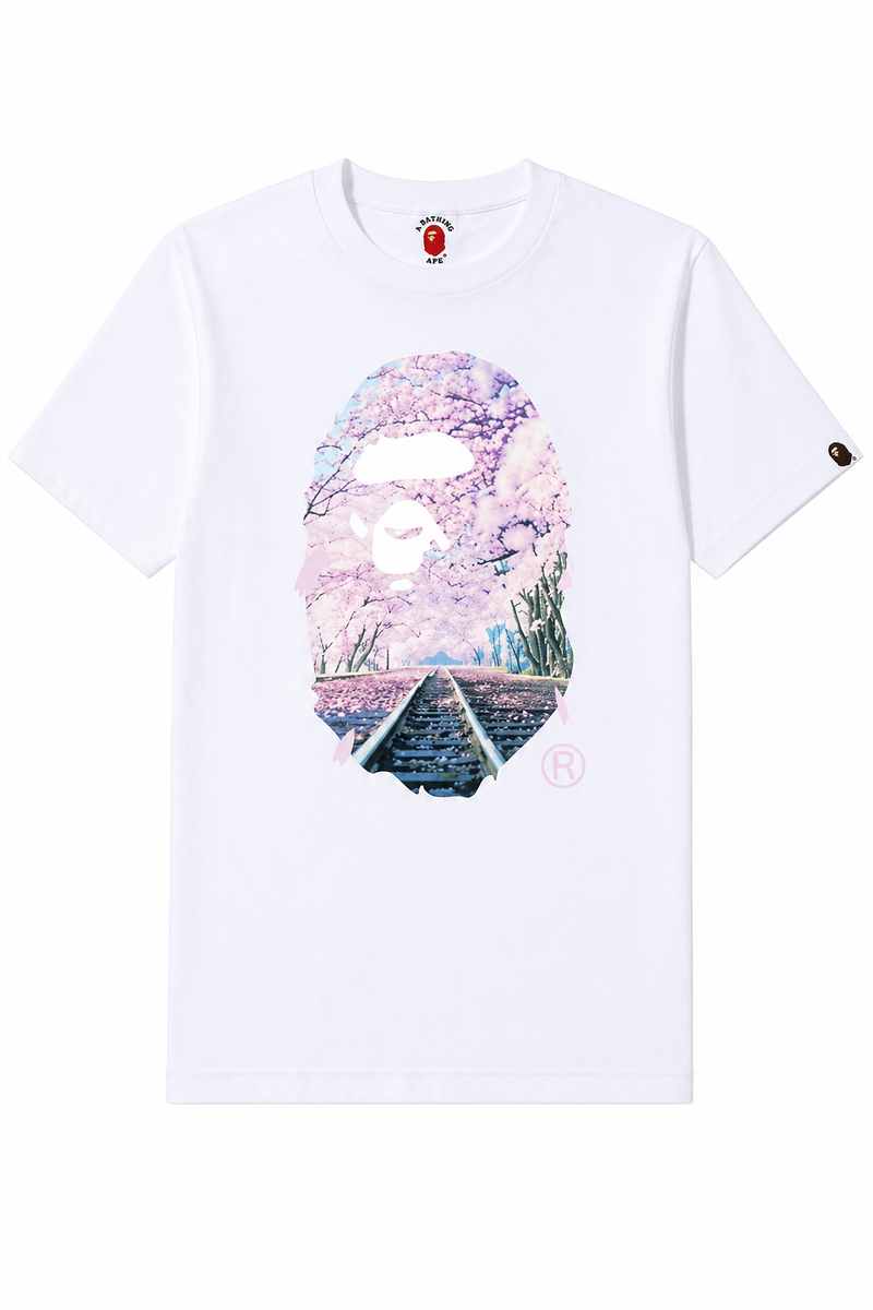 SAKURA PHOTO APE HEAD TEE