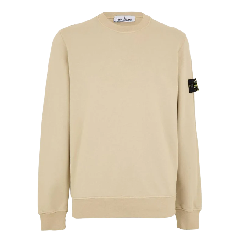 Stone Island Logo Crew Sweatshirt