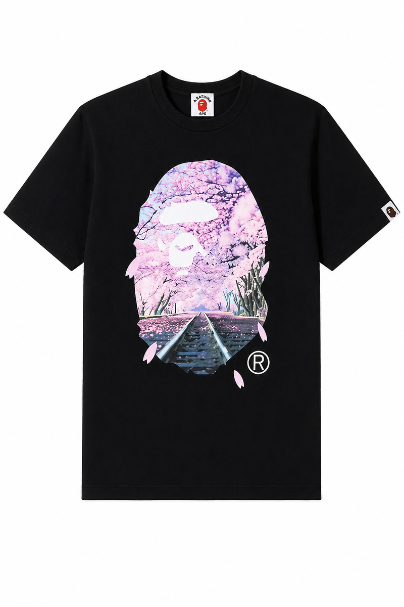 SAKURA PHOTO APE HEAD TEE