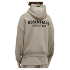 Fear of God Essentials Fleece Hoodie "Heather Gray"