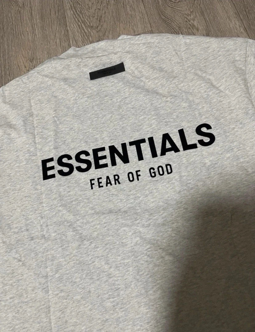 Fear of God Essentials SS22 Stretch Limo Shorts Set - Light Oatmeal Edition
