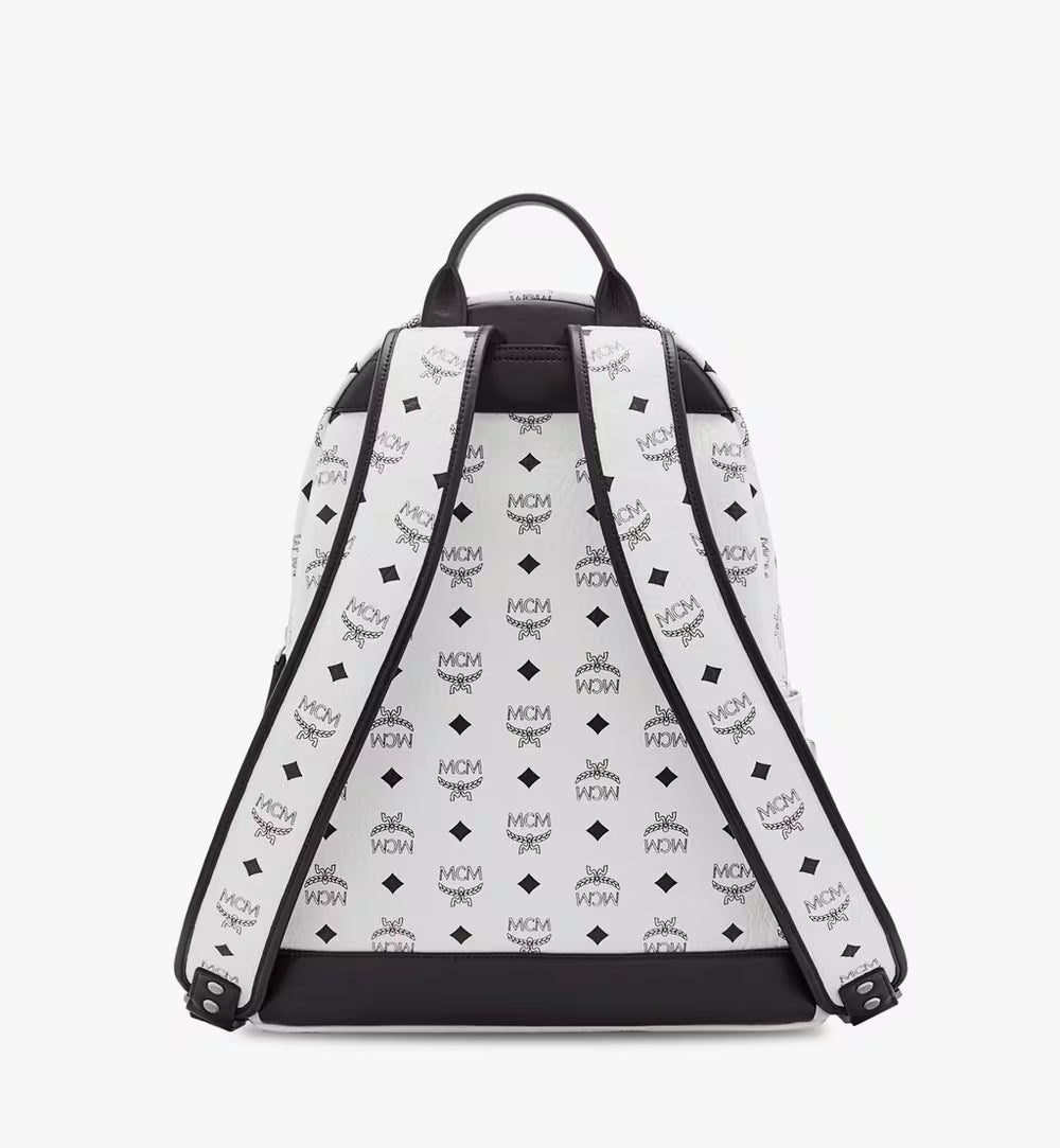 MCM Stark Side Studs Backpack in Visetos